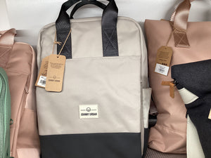 Johnny backpack Jona sand grey L