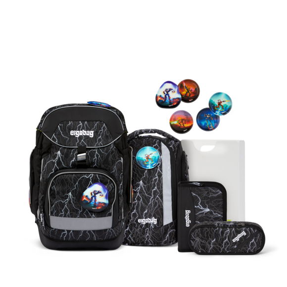 Ergobag Pack Schulrucksack Set Super ReflektBär NEU